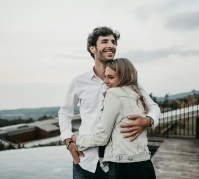 Glückliches Ehepaar