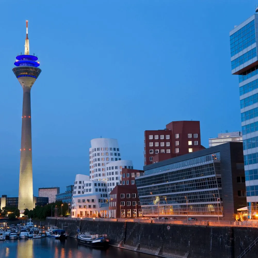 Düsseldorf Rheinturm, Fernsehturm